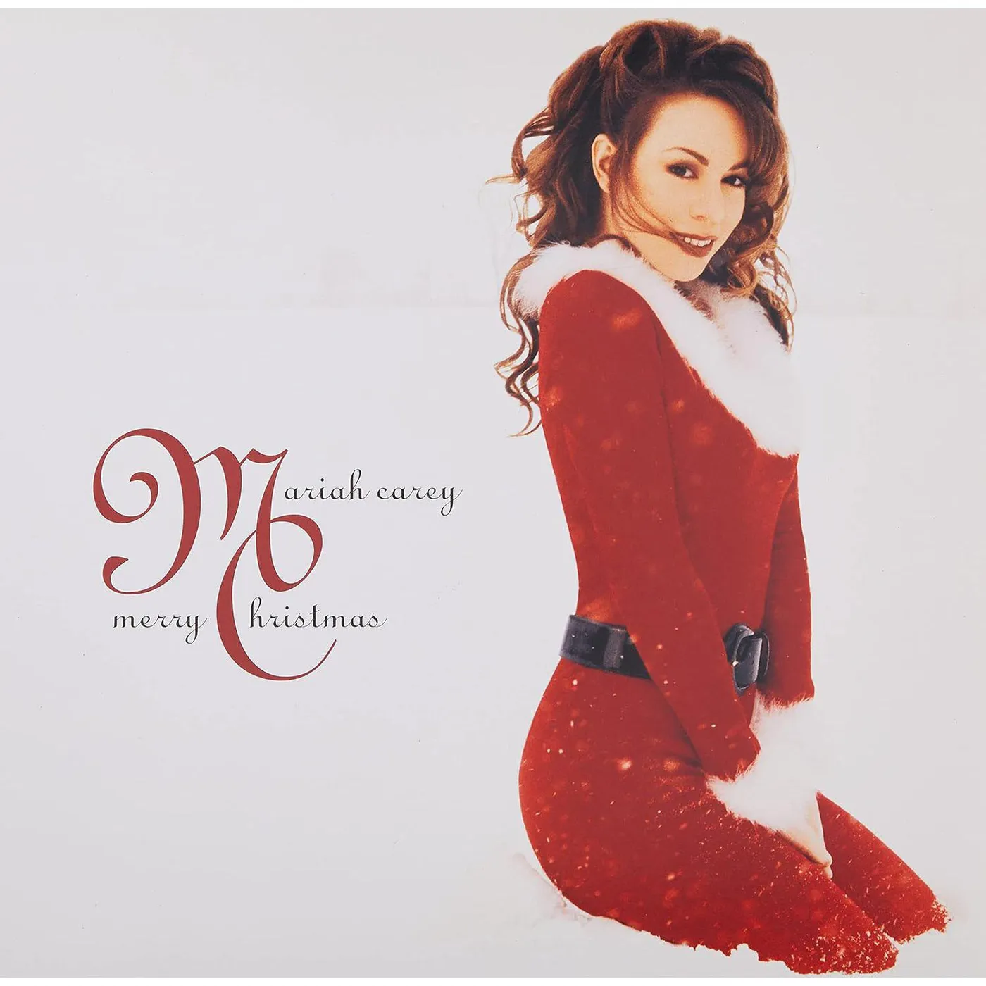 Mariah Carey Merry Christmas Deluxe Anniversary Edition (Red) Vinyl Record