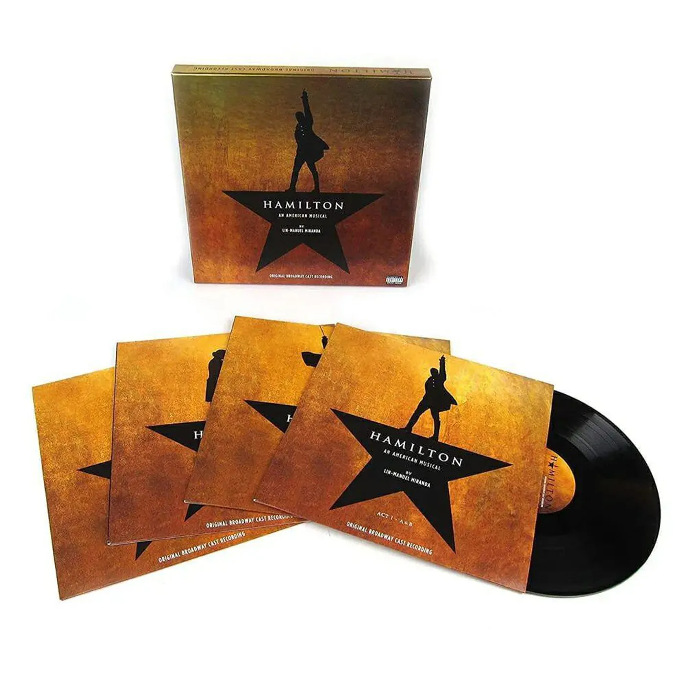 Various Artists  Hamilton (Original Broadway Cast Recording) (X) (DL Card) 4LP Box Set (Vinyl)