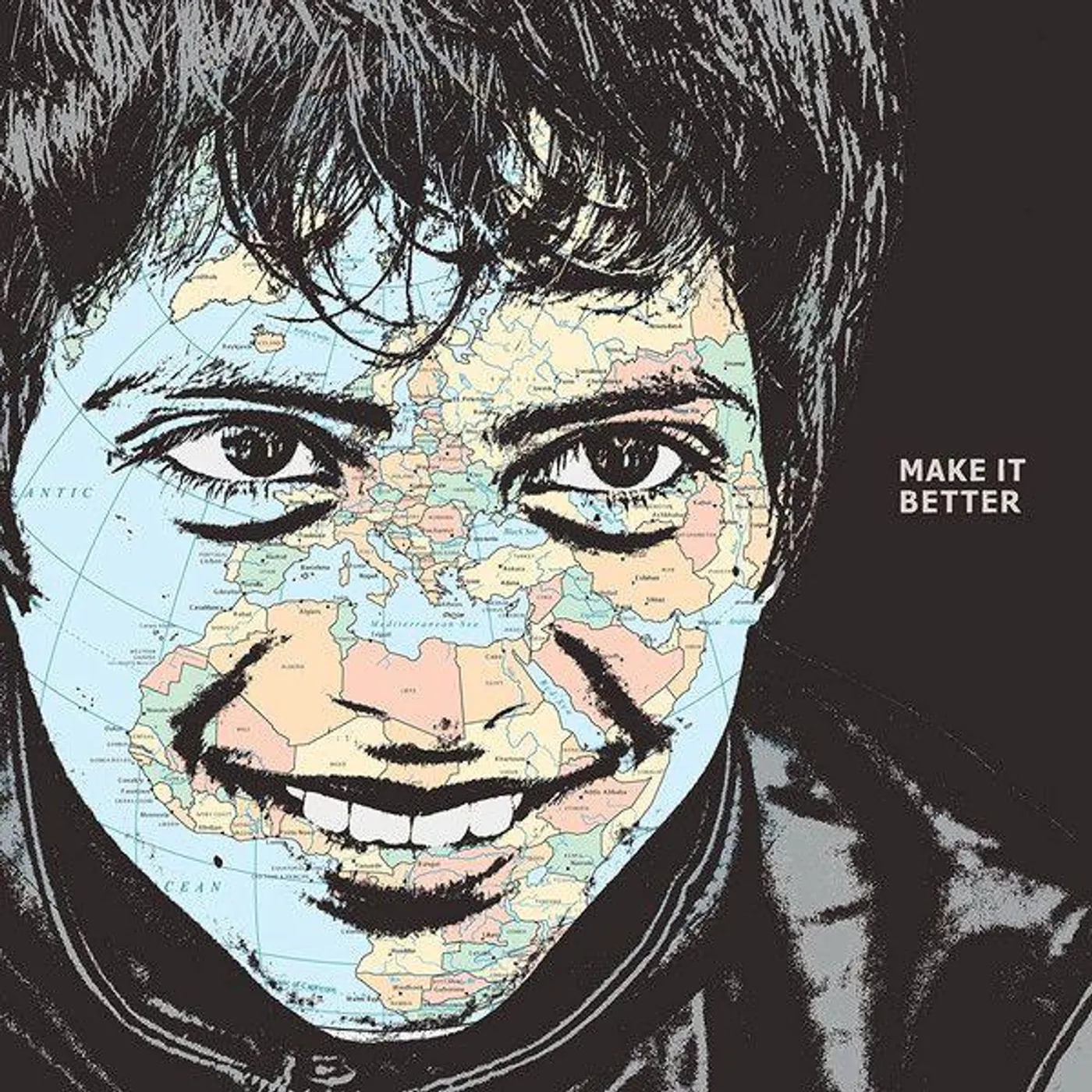 Giant Panda Guerilla Dub Squad MAKE IT BETTER (BLUE SPLATTER VINYL) Vinyl Record