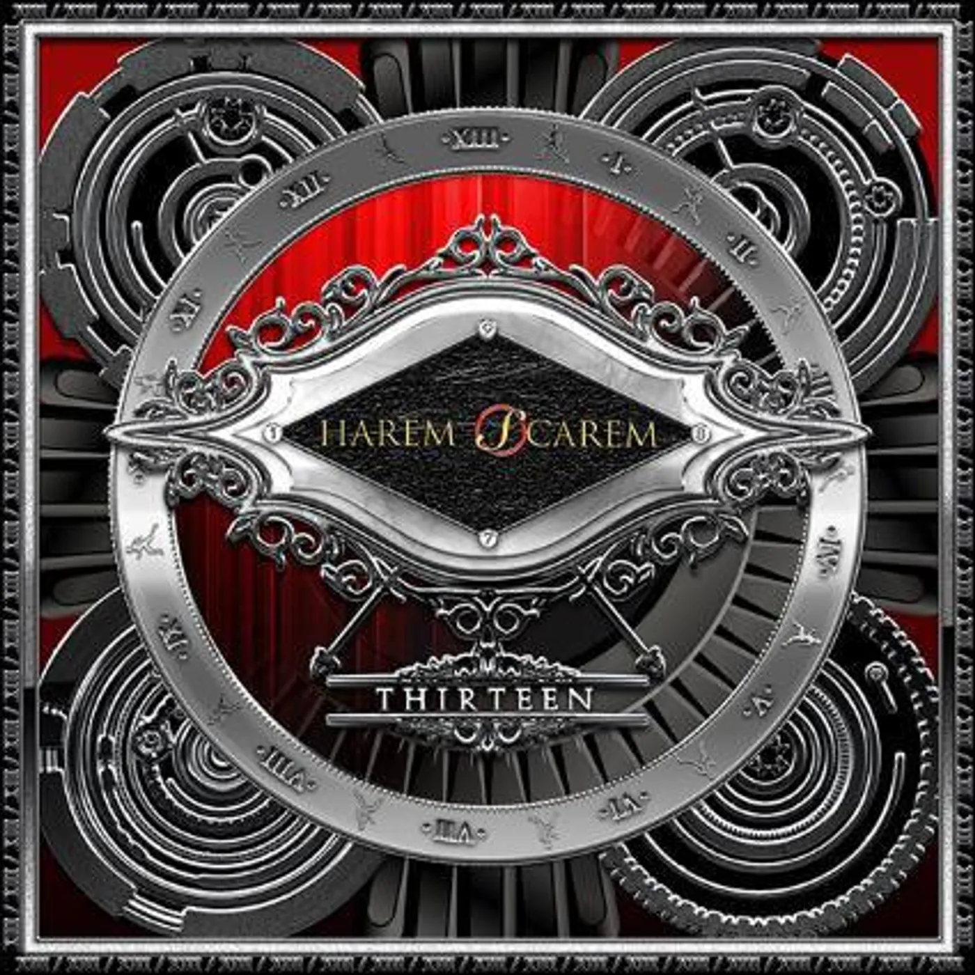 Harem Scarem THIRTEEN (RED VINYL) Vinyl Record