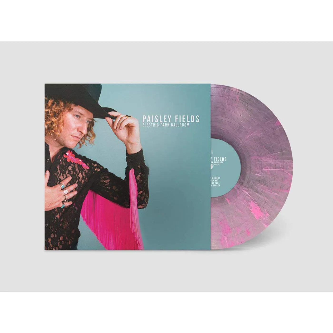 Paisley Fields ELECTRIC PARK BALLROOM (CLEAR/PINK SPLATTER VINYL/DL CARD) Vinyl Record
