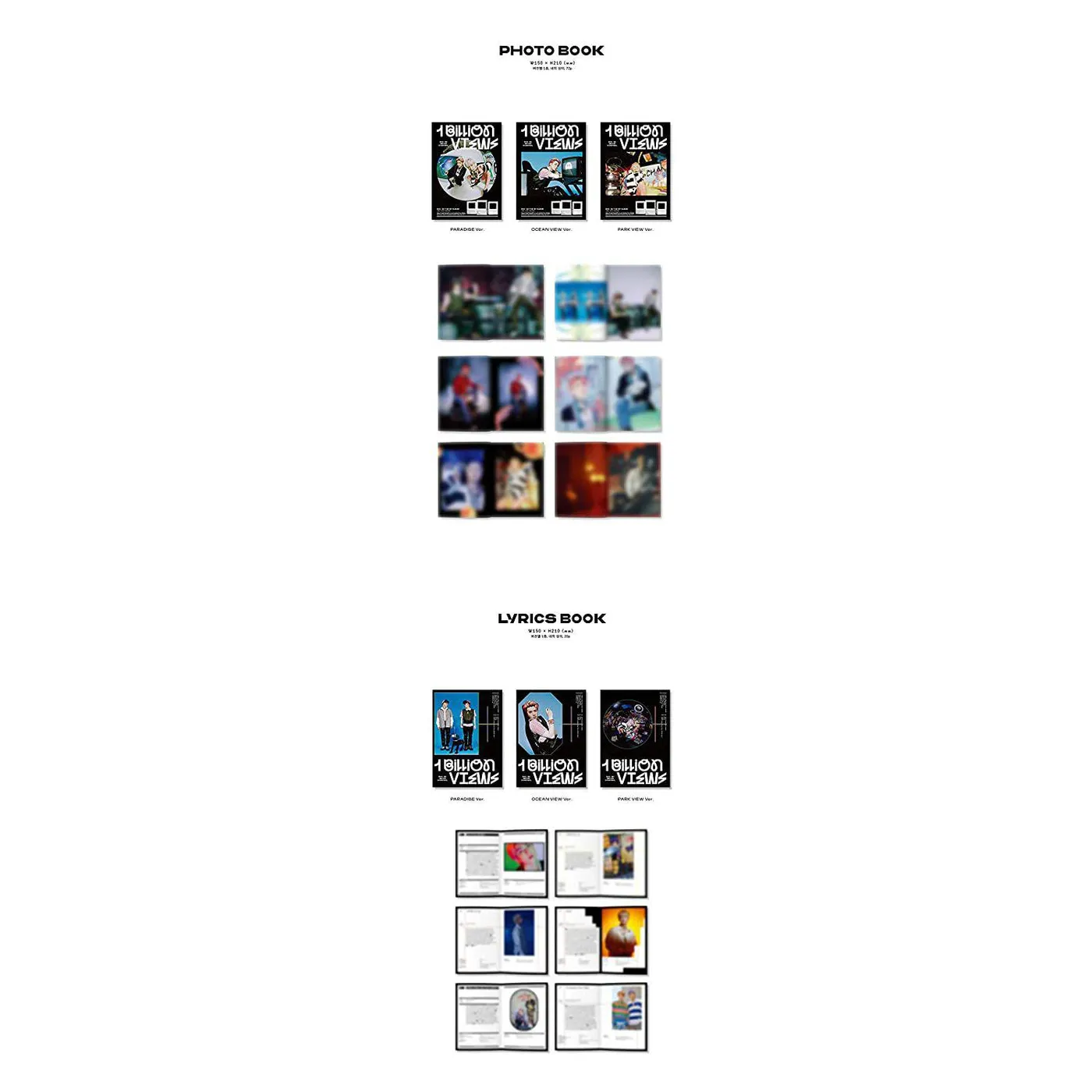 EXO-SC 1 BILLION VIEWS: VOLUME 1 CD