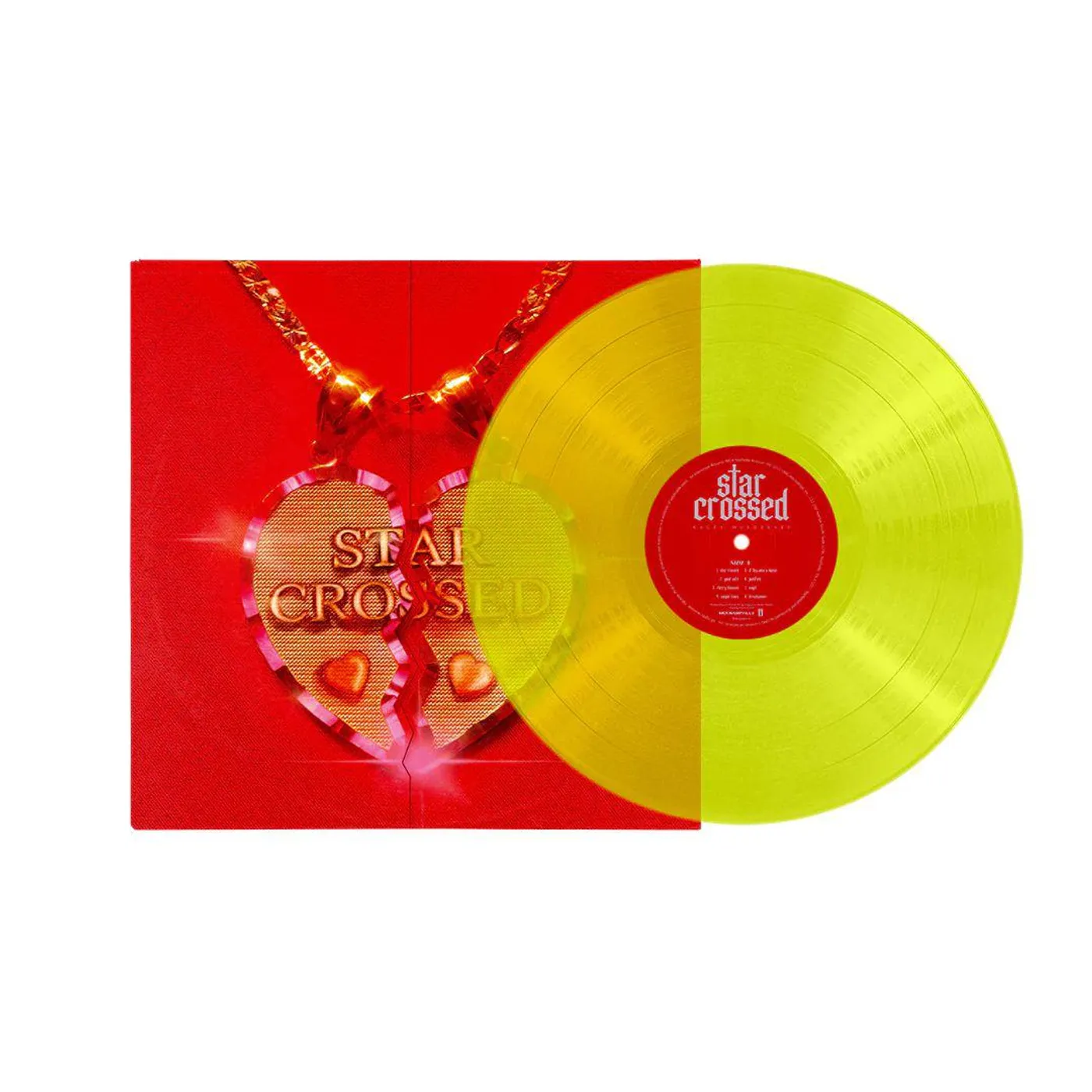 Kacey Musgraves star-crossed (Neon Yellow) Vinyl Record