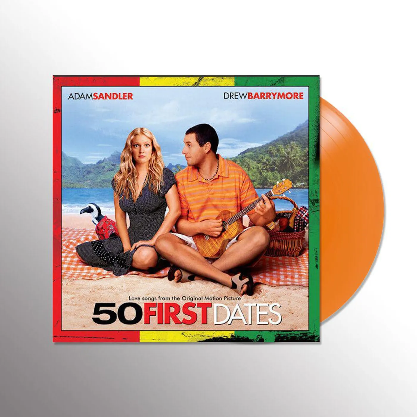 Various Artists  50 FIRST DATES Original Soundtrack (TRANSPARENT ORANGE VINYL) Vinyl Record