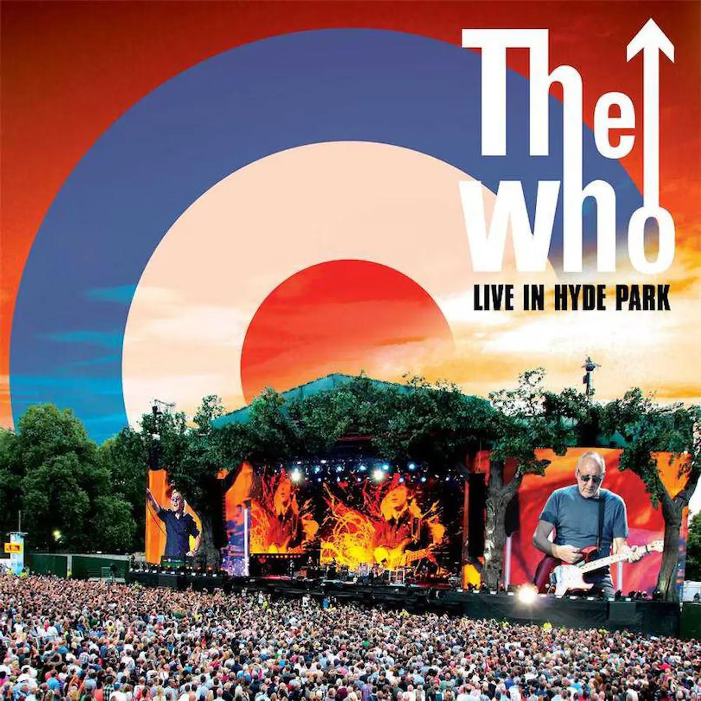 The Who Live In Hyde Park (3LP/Limited Edition/Red/White/Blue) Vinyl Record
