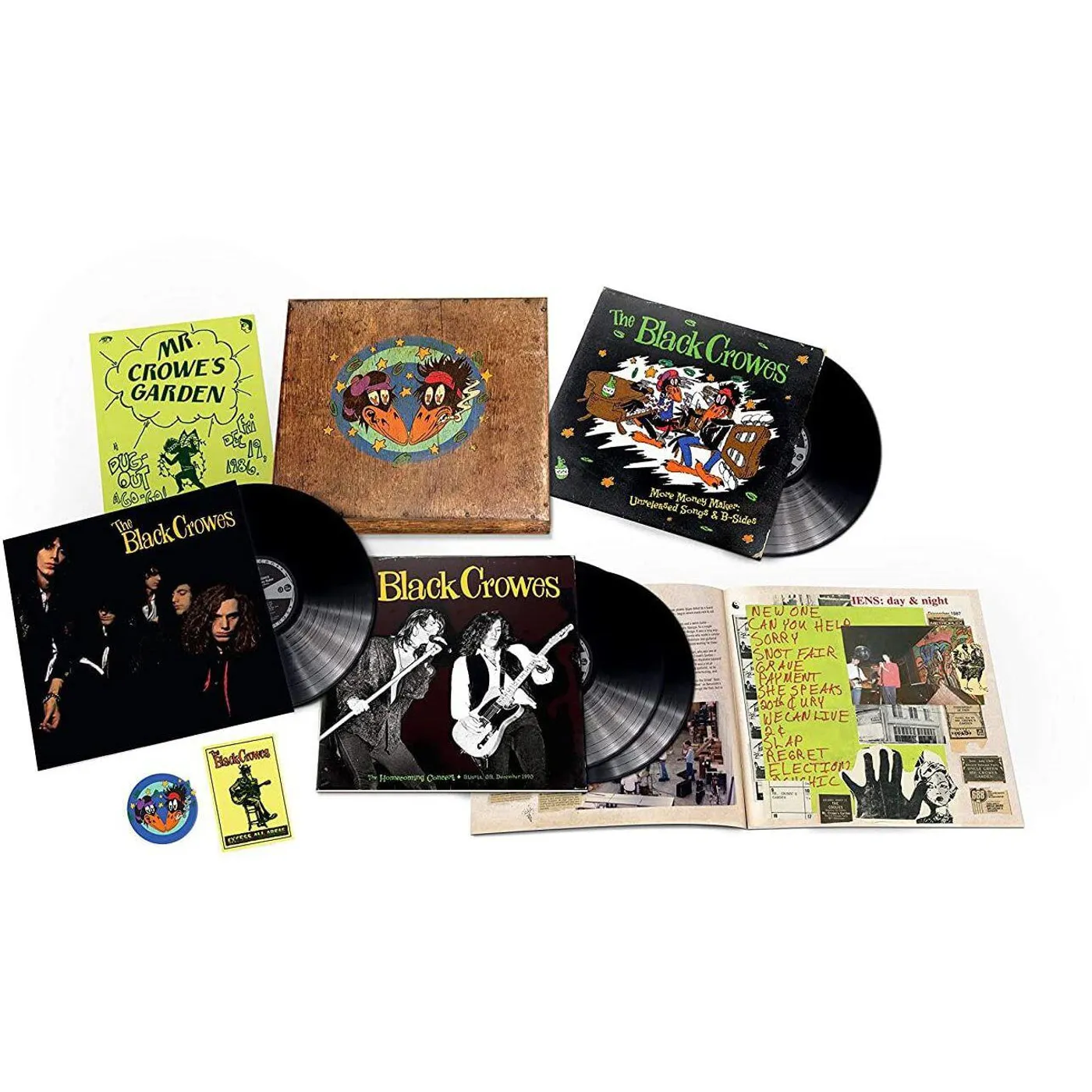The Black Crowes Shake Your Money Maker (2020 Remaster) (4LP/Super Deluxe Edition) Vinyl Record