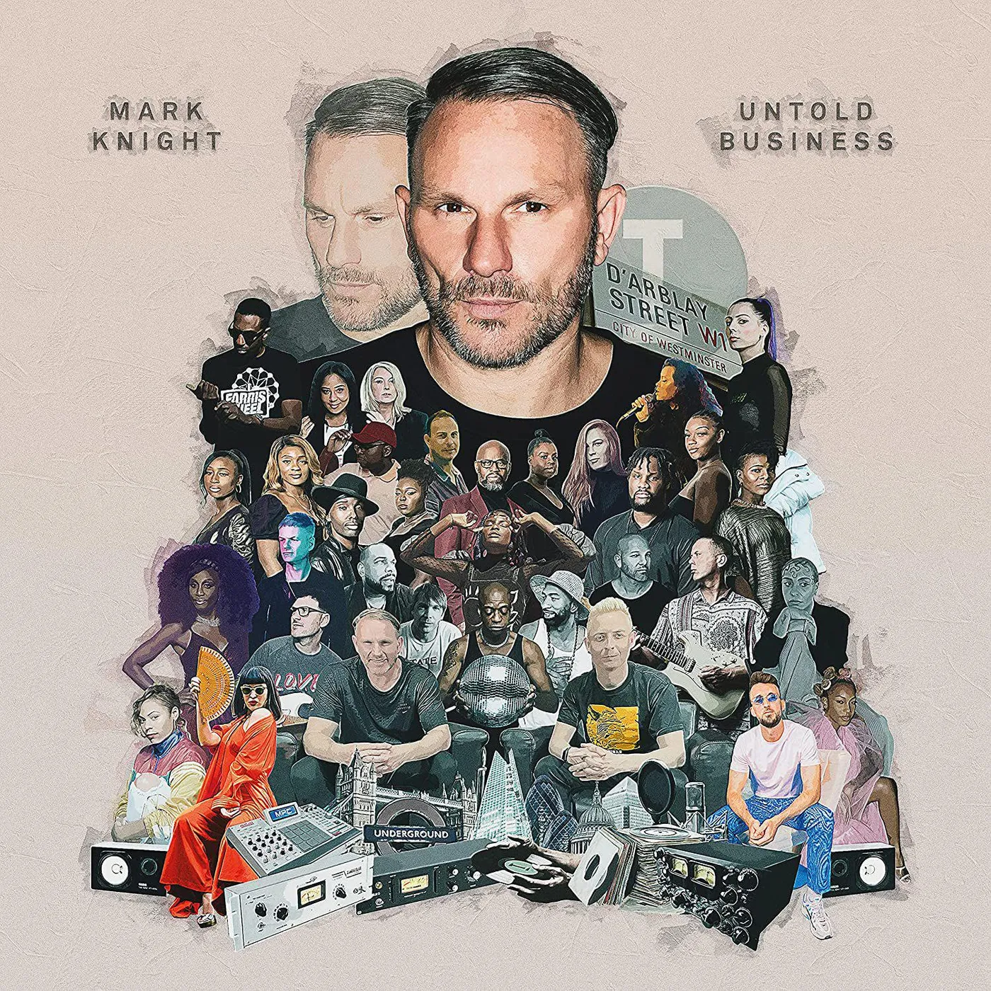 Mark Knight Untold Business Vinyl Record