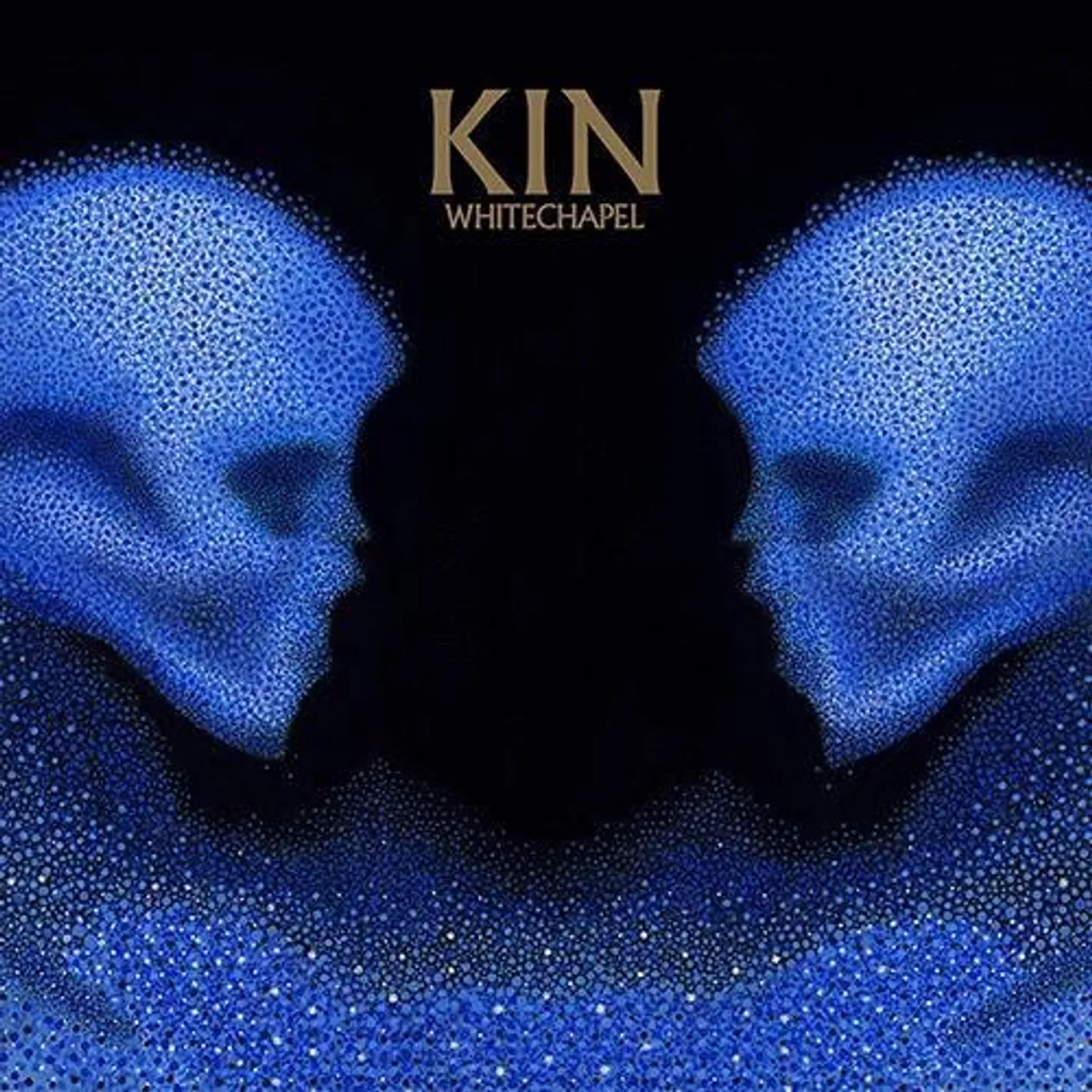 Whitechapel KIN (BLUE/BLACK VINYL) Vinyl Record