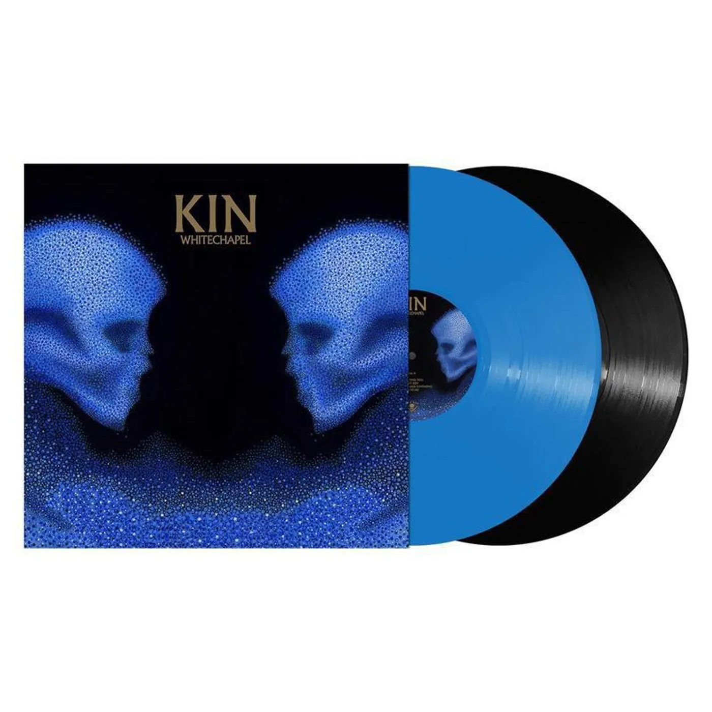 Whitechapel KIN (BLUE/BLACK VINYL) Vinyl Record