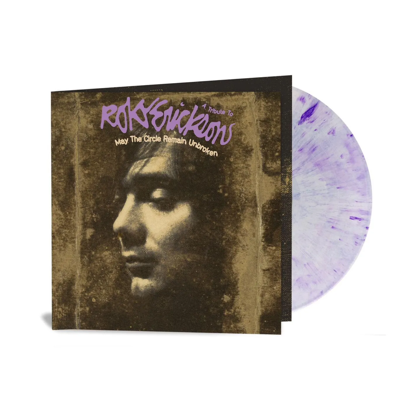 Various Artists  MAY THE CIRCLE REMAIN UNBROKEN: A TRIBUTE TO ROKY ERICKSON (CLEAR W/ HI-MELT VINYL) (RSD) Vinyl Record
