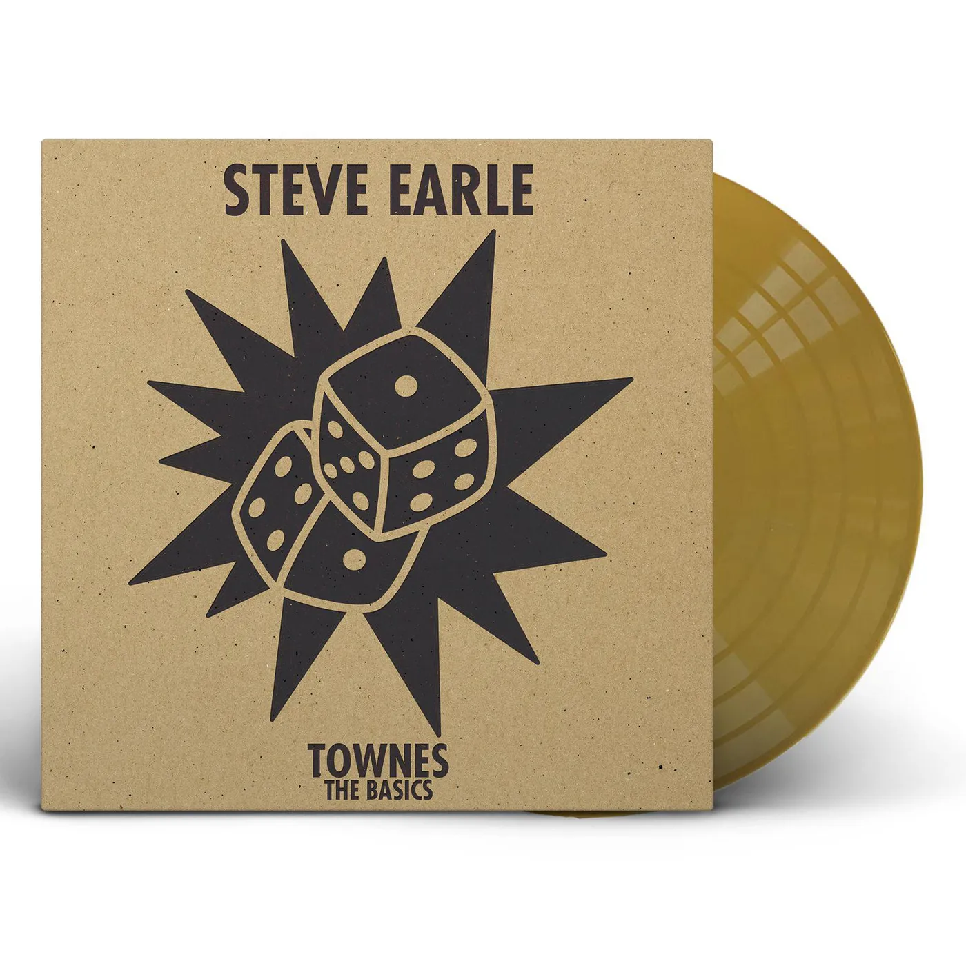 Steve Earle TOWNES: THE BASICS (GOLD VINYL) Vinyl Record