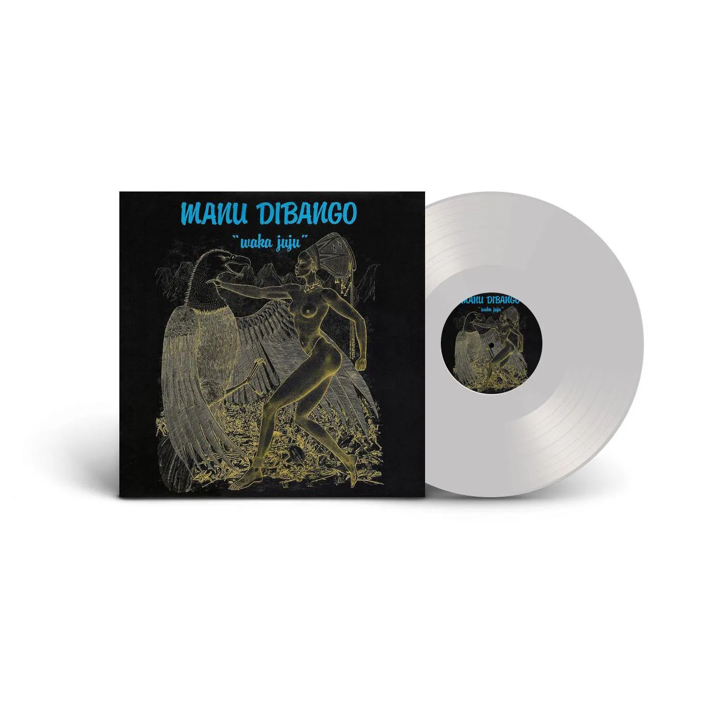 Manu Dibango WAKA JUJU (TRANSPARENT VINYL) Vinyl Record
