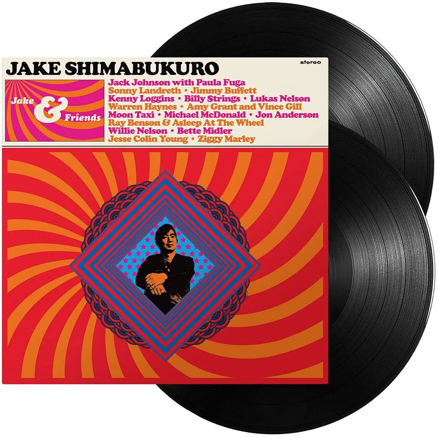 Jake Shimabukuro JAKE & FRIENDS Vinyl Record