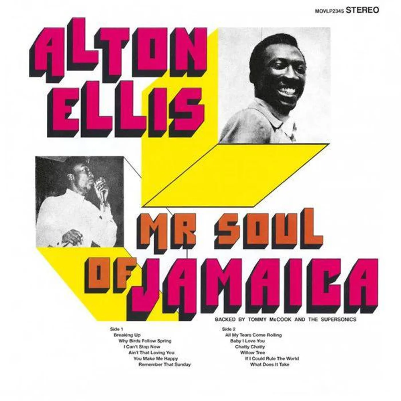 Alton Ellis MR. SOUL OF JAMAICA (180G AUDIOPHILE VINYL) Vinyl Record