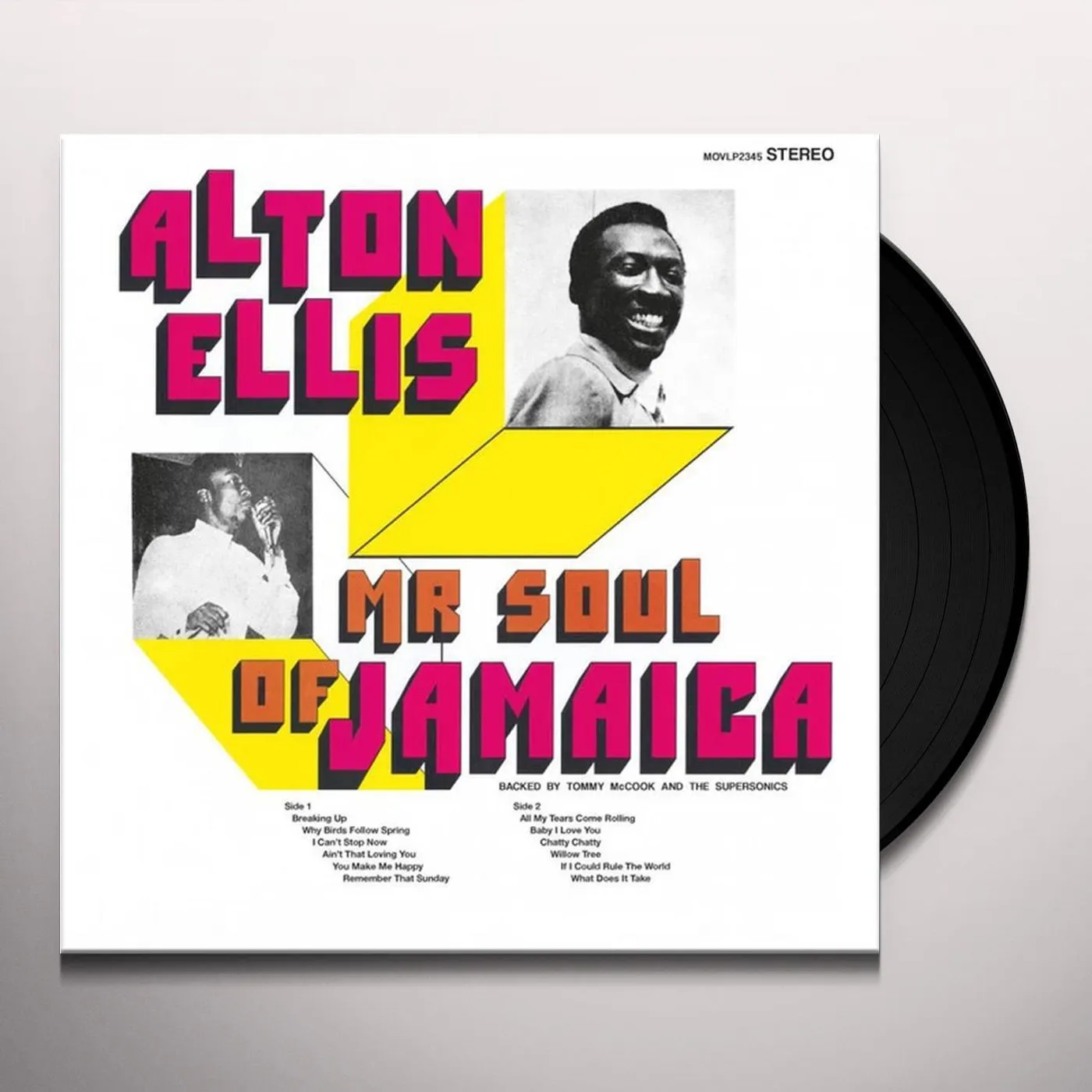 Alton Ellis MR. SOUL OF JAMAICA (180G AUDIOPHILE VINYL) Vinyl Record