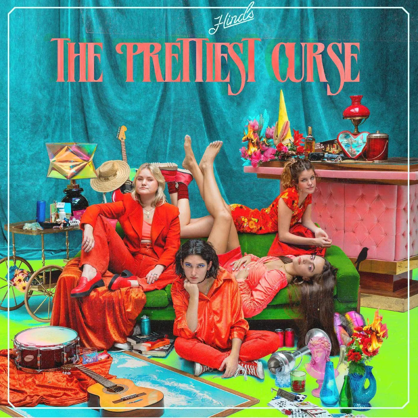 Hinds PRETTIEST CURSE (TRANSLUCENT RED VINYL) Vinyl Record