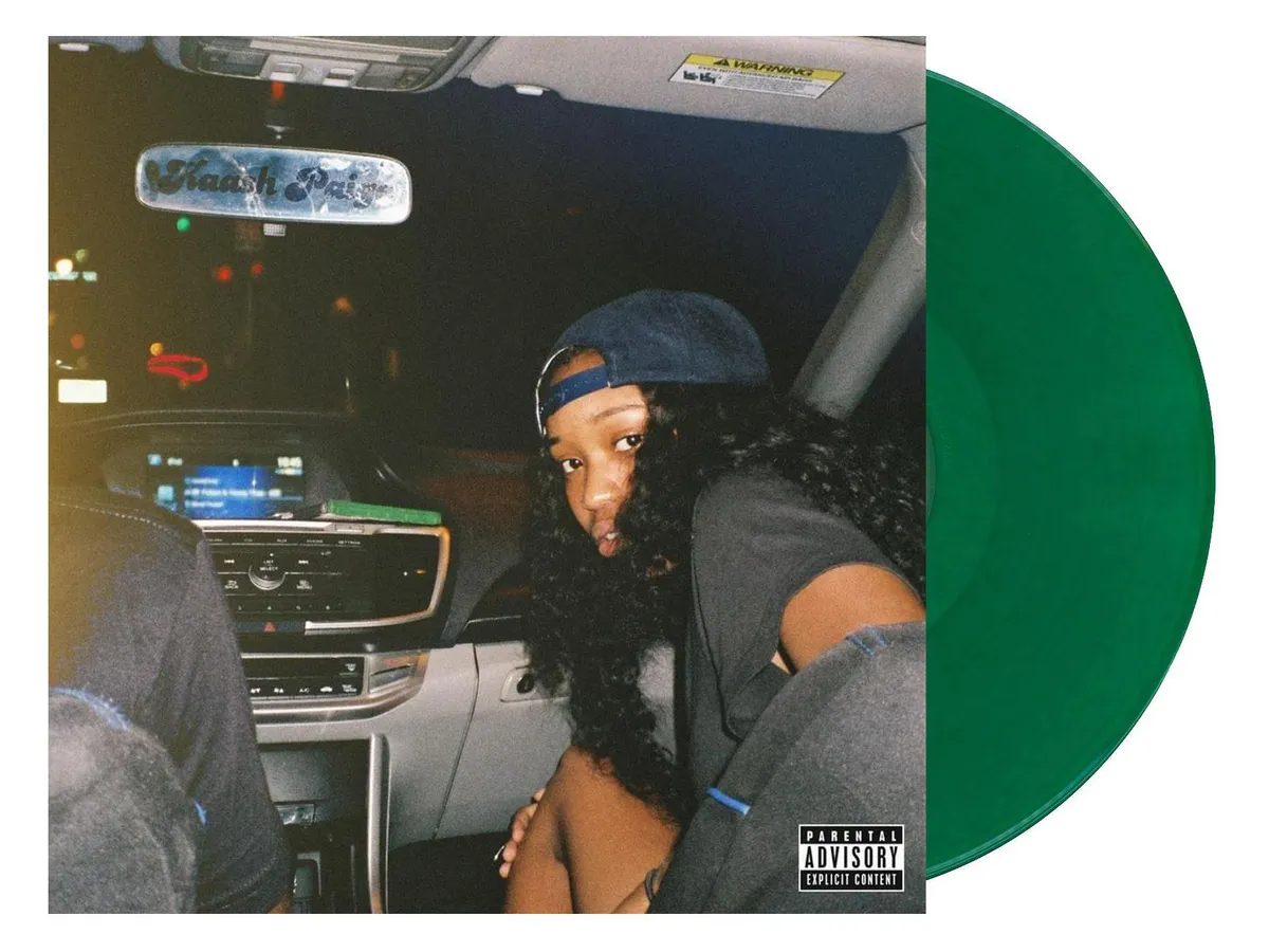 美品 Kaash Paige Parked Car Convos LPレコード Kaash Paige – Parked Car Convos – Vinyl (Translucent Green