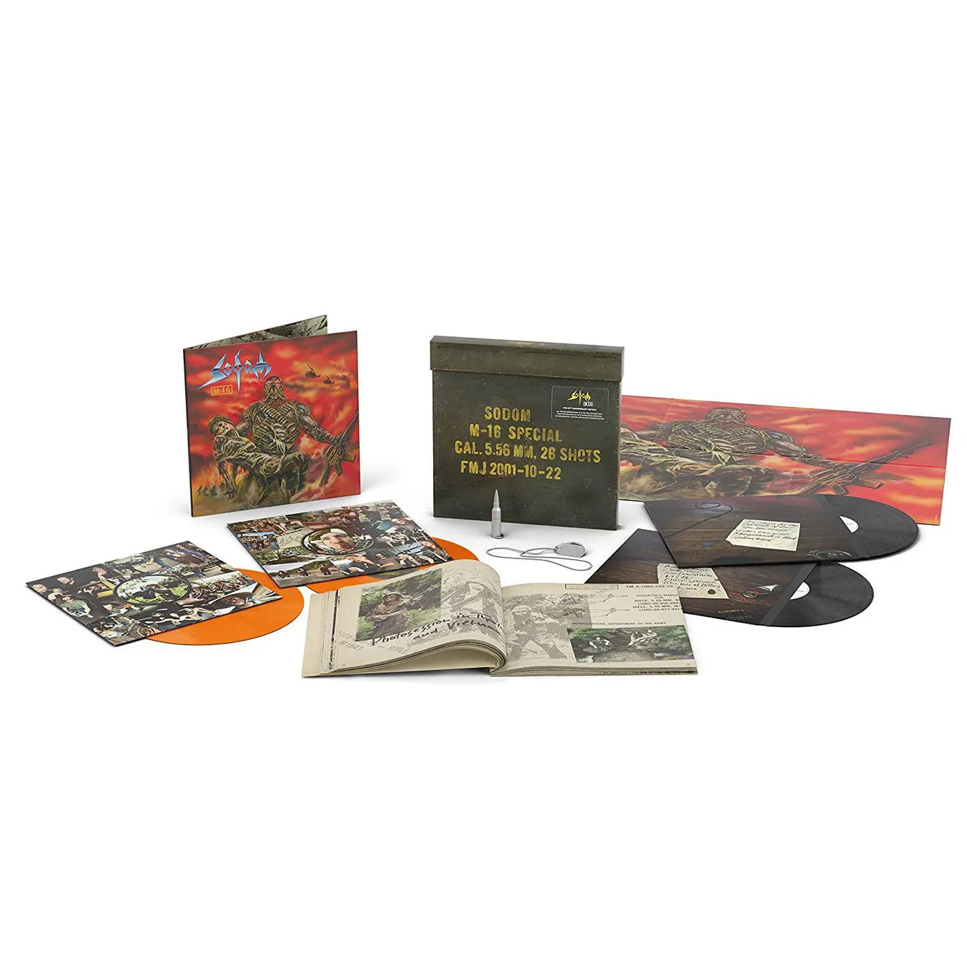 Sodom M-16 (X) (20TH ANNIVERSARY EDITION/4LP/DELUXE) Vinyl Record