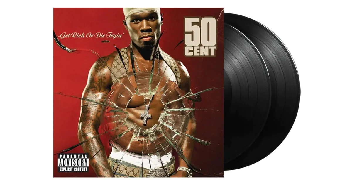 50 cent get rich or die tryin’ 2LP 50 Cent - Get Rich or Die Tryin' (Vinyl LP)