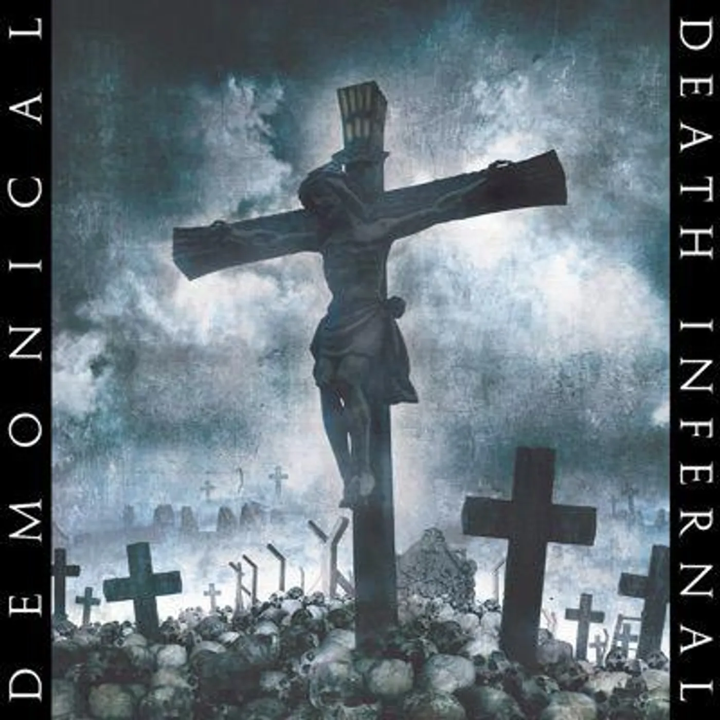 Demonical Death Infernal (Limited White Grey Black Marbled) (Vinyl)