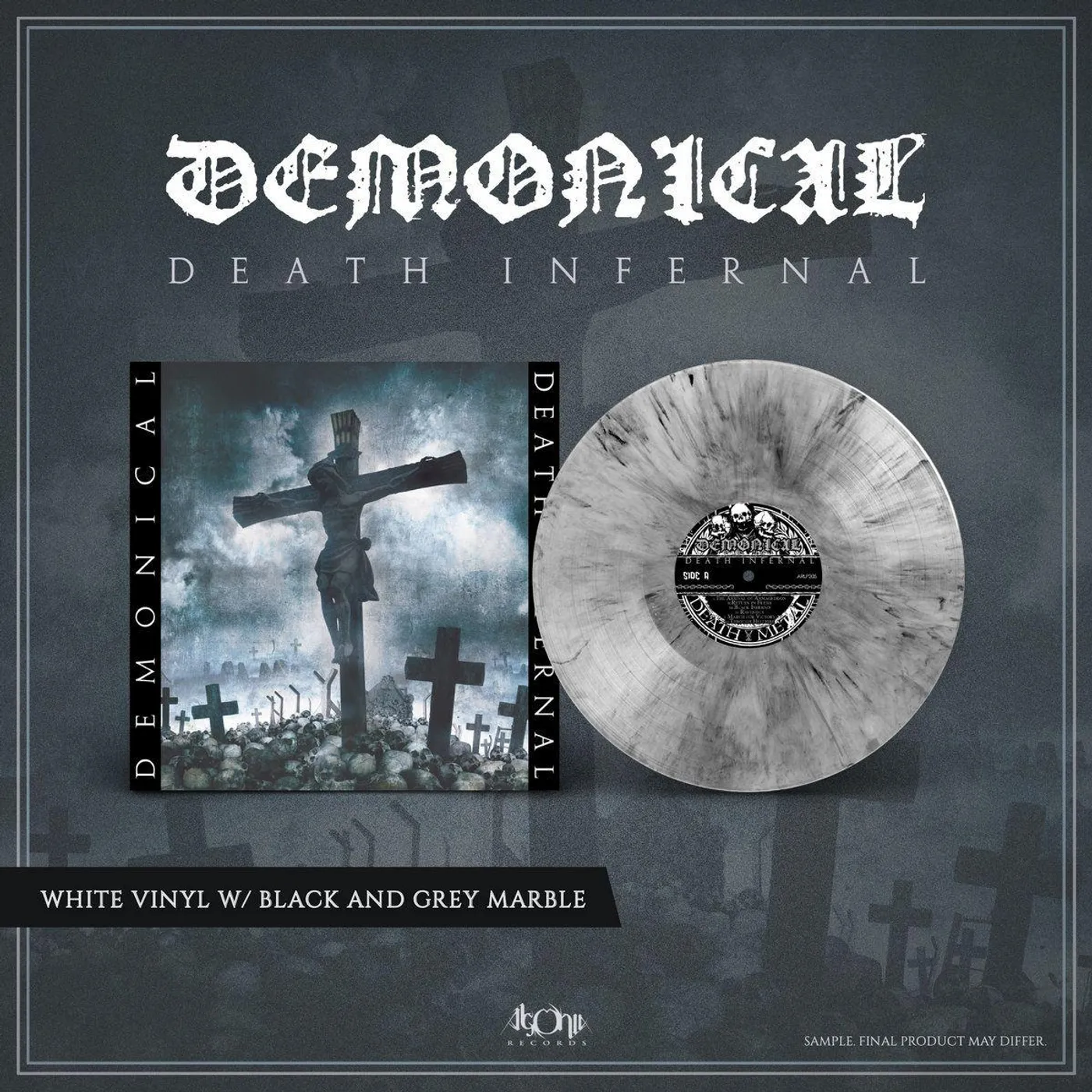 Demonical Death Infernal (Limited White Grey Black Marbled) (Vinyl)