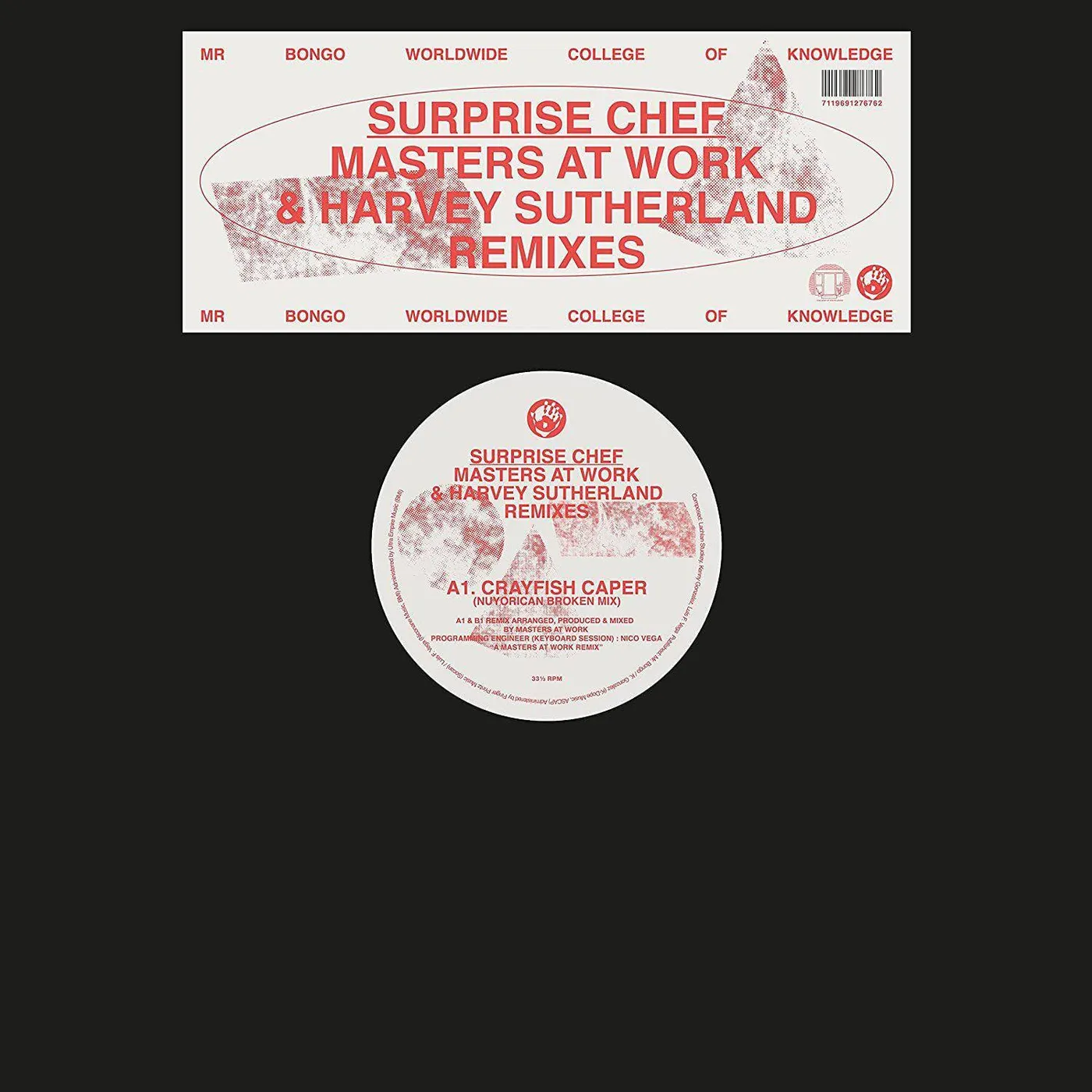 Surprise Chef Masters At Work & Harvey Sutherland Remixes Vinyl Record