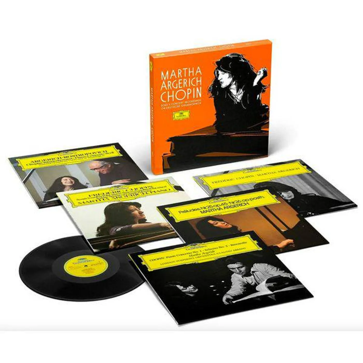  Martha Argerich: Chopin (5LP/Box Set) Vinyl Record