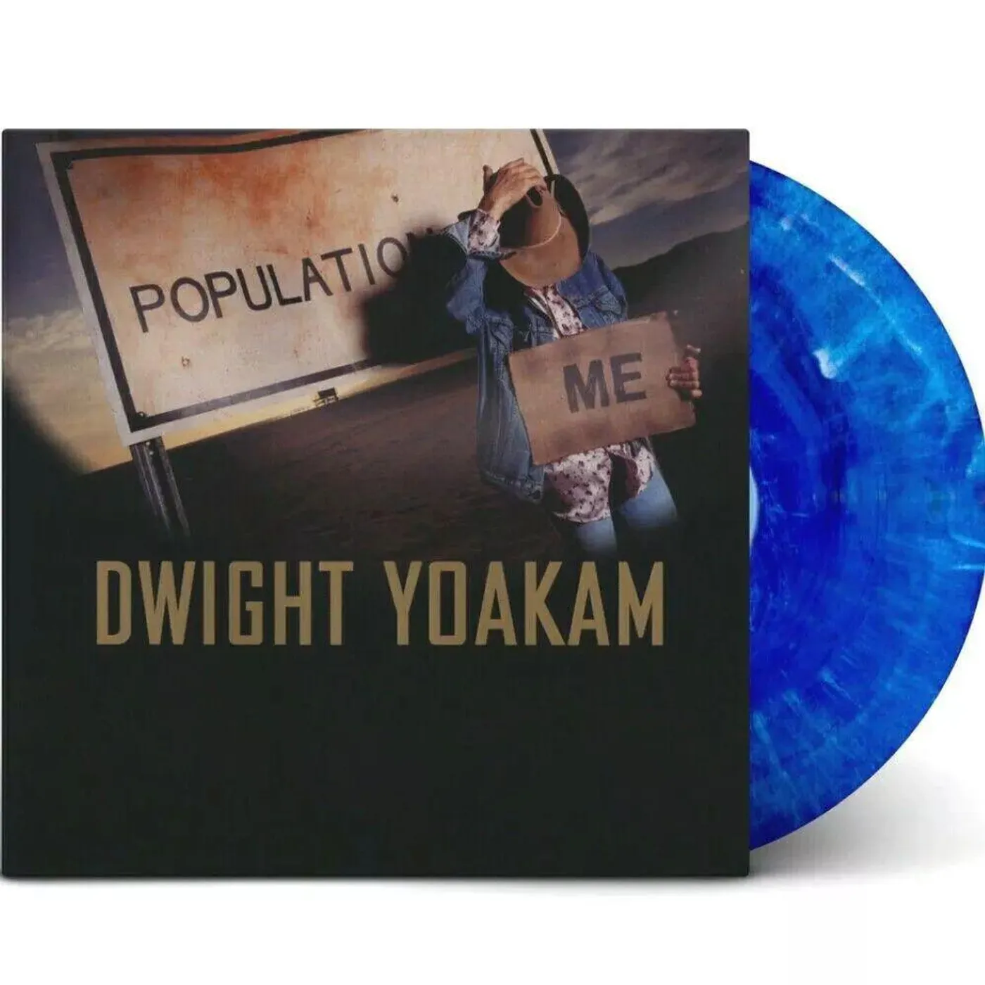 Dwight Yoakam Population: Me (Limited/Ocean Blue) Vinyl Record