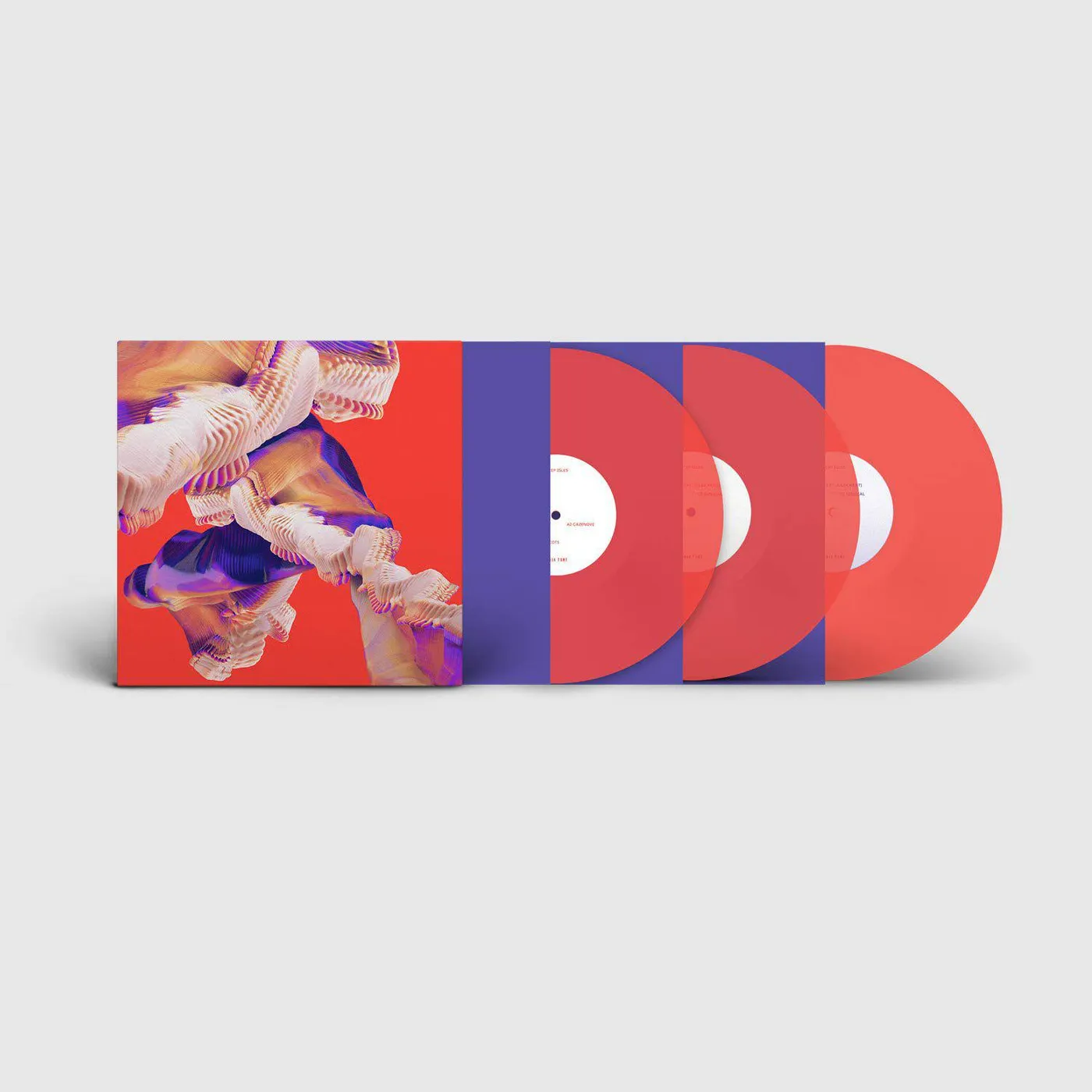 BICEP Isles (Deluxe Version/Neon Orange Transparent /3LP/DL Card) Vinyl Record