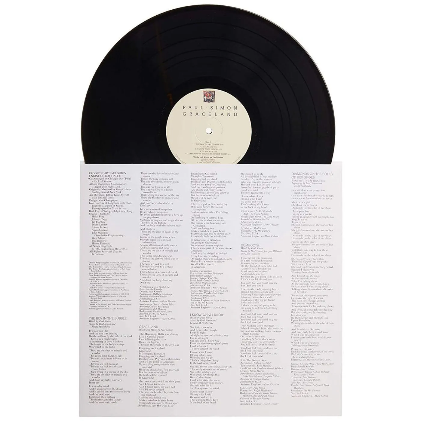 Paul Simon Graceland (180G/25th Anniversary Edition) Vinyl Record