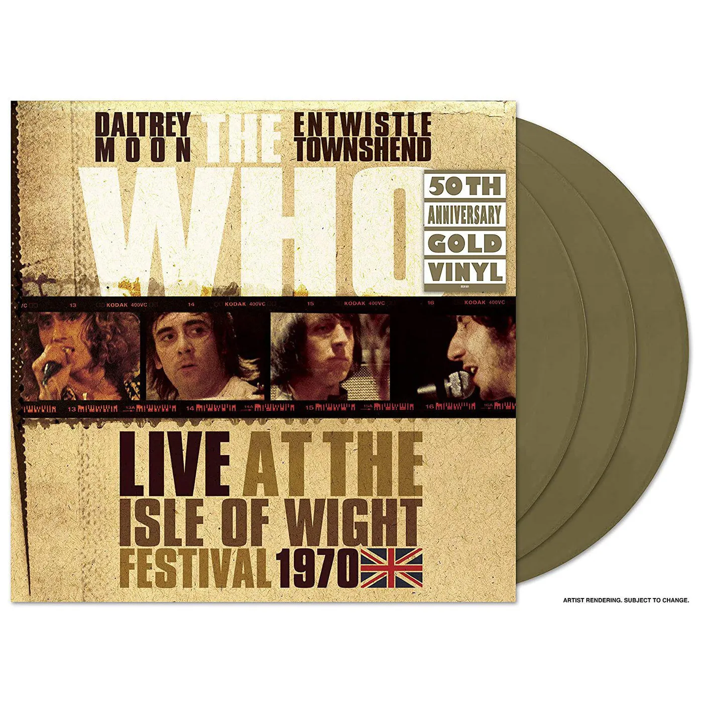 The Who Live At The Isle Of Wight Festival 1970 (Box Set) Vinyl Record