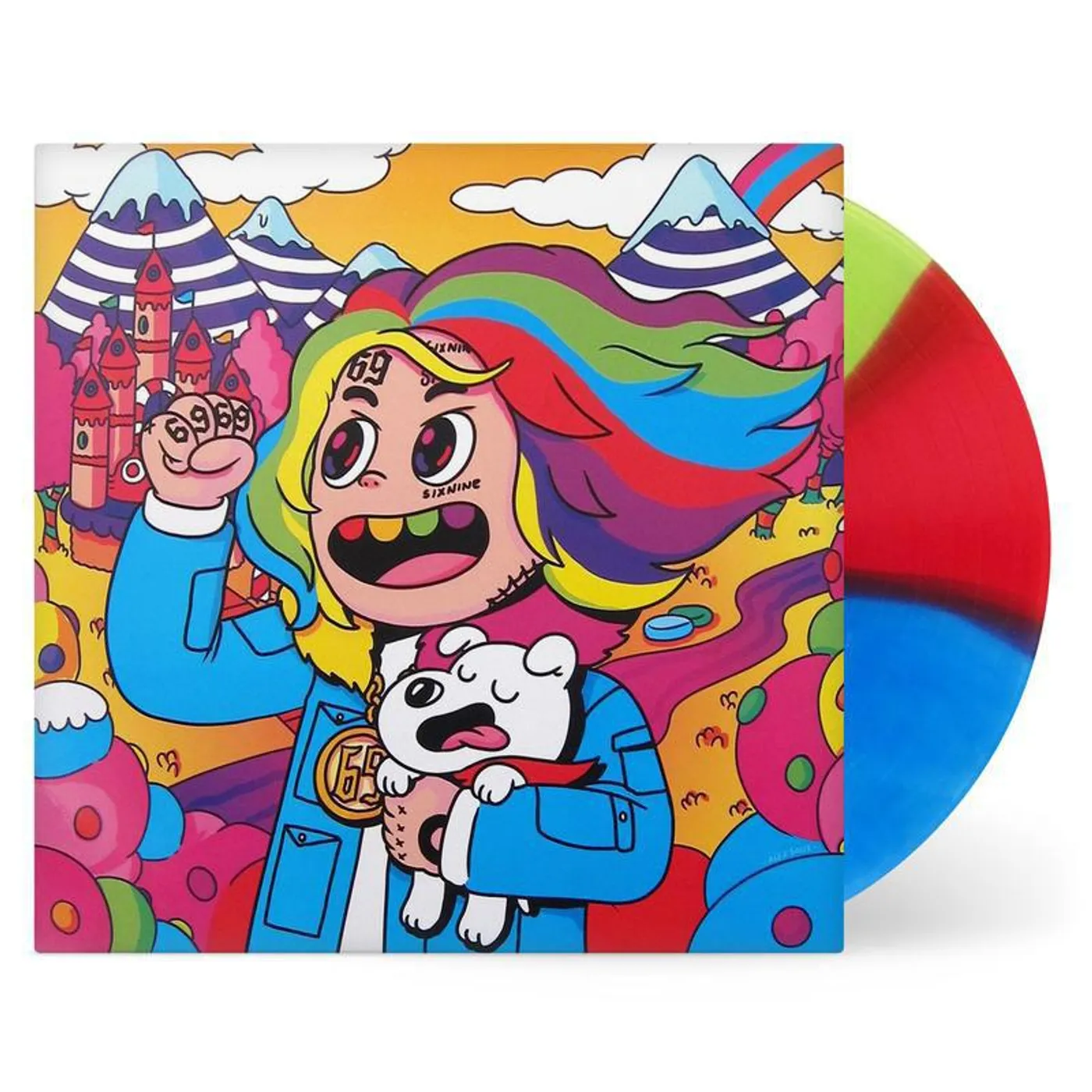 6ix9ine DAY69: GRADUATION DAY (RAINBOW) Vinyl Record