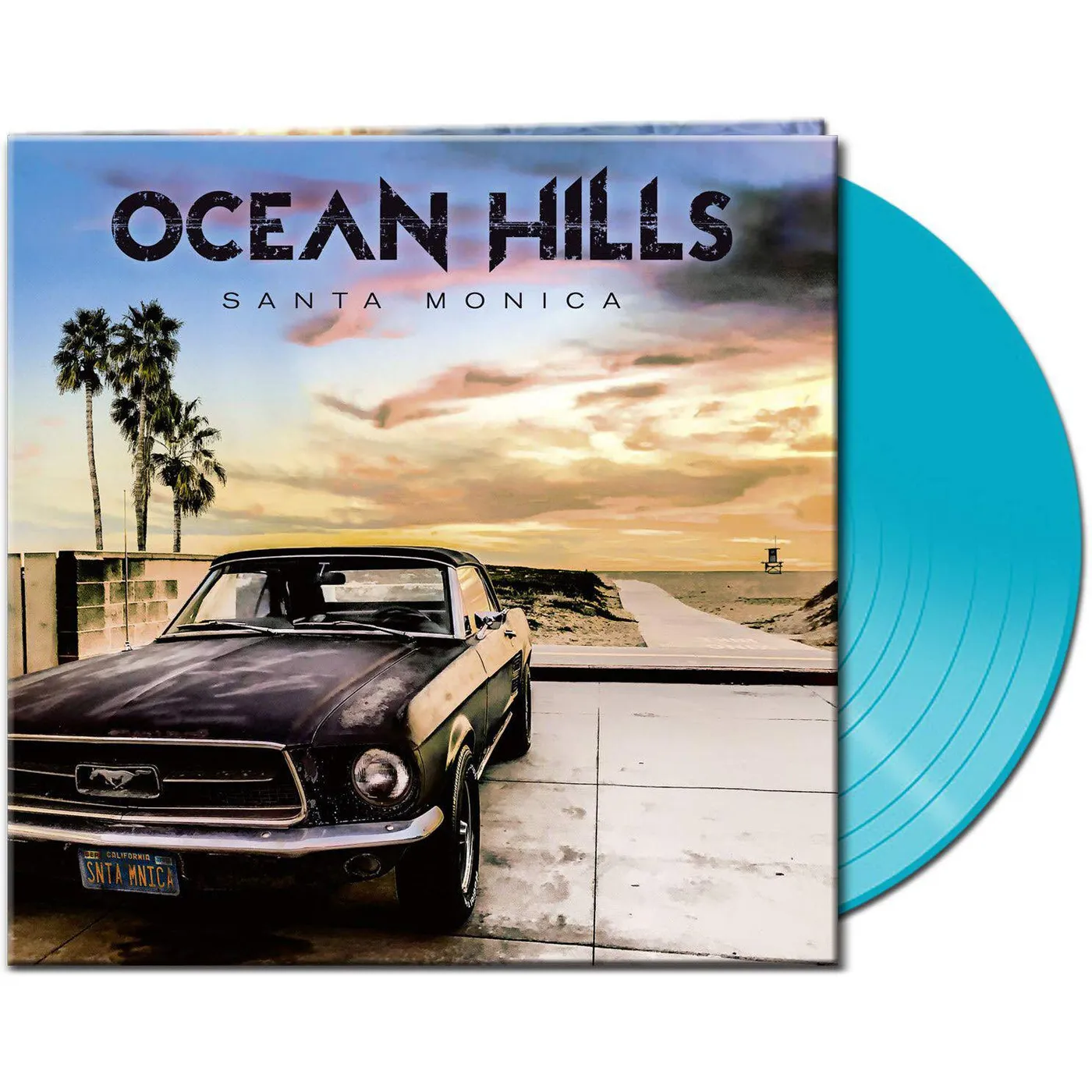 Ocean Hills SANTA MONICA (BLUE VINYL) Vinyl Record
