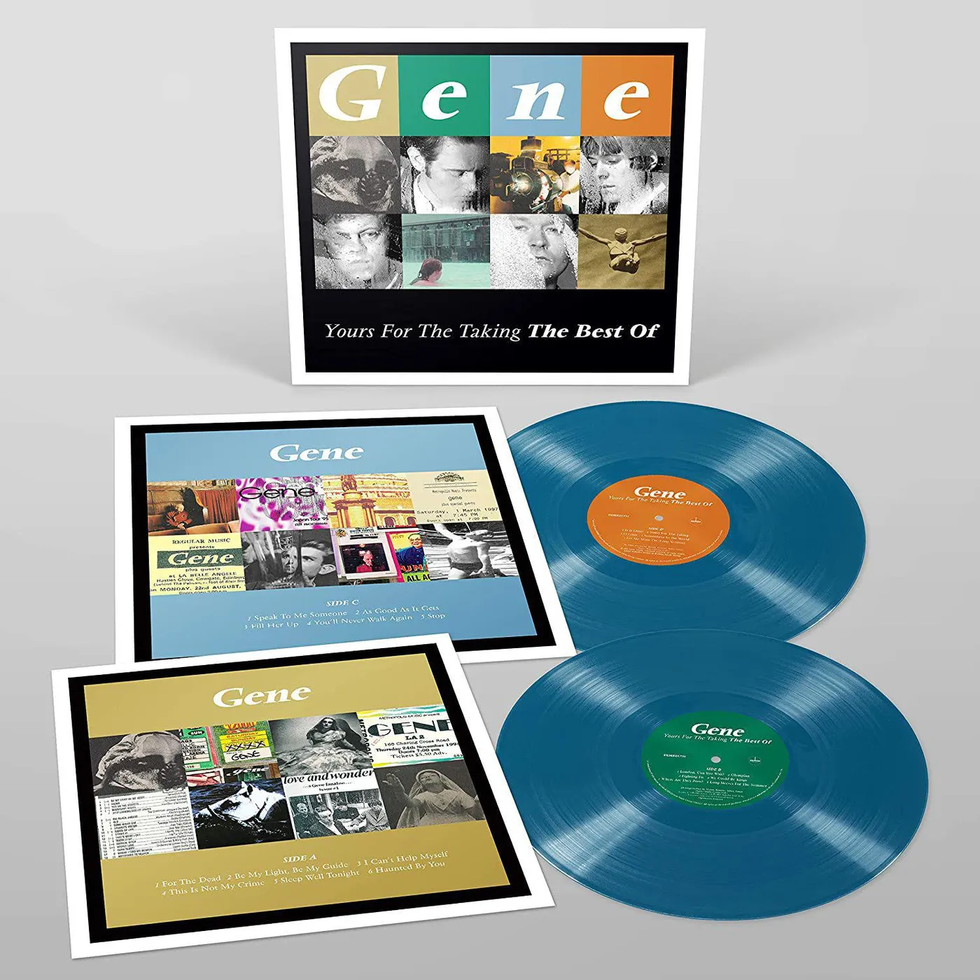 Gene YOURS FOR THE TAKING - THE BEST OF (180G/BLUE VINYL) Vinyl Record