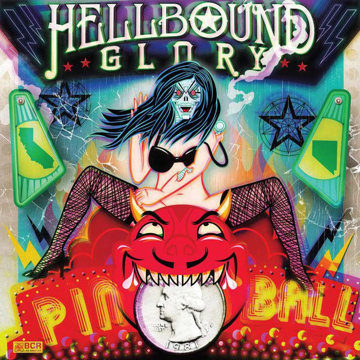 Hellbound Glory Pinball Vinyl Record