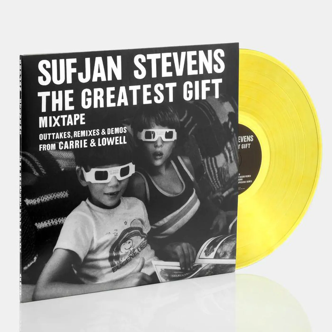 Sufjan Stevens Greatest Gift (Translucent Yellow) Vinyl Record