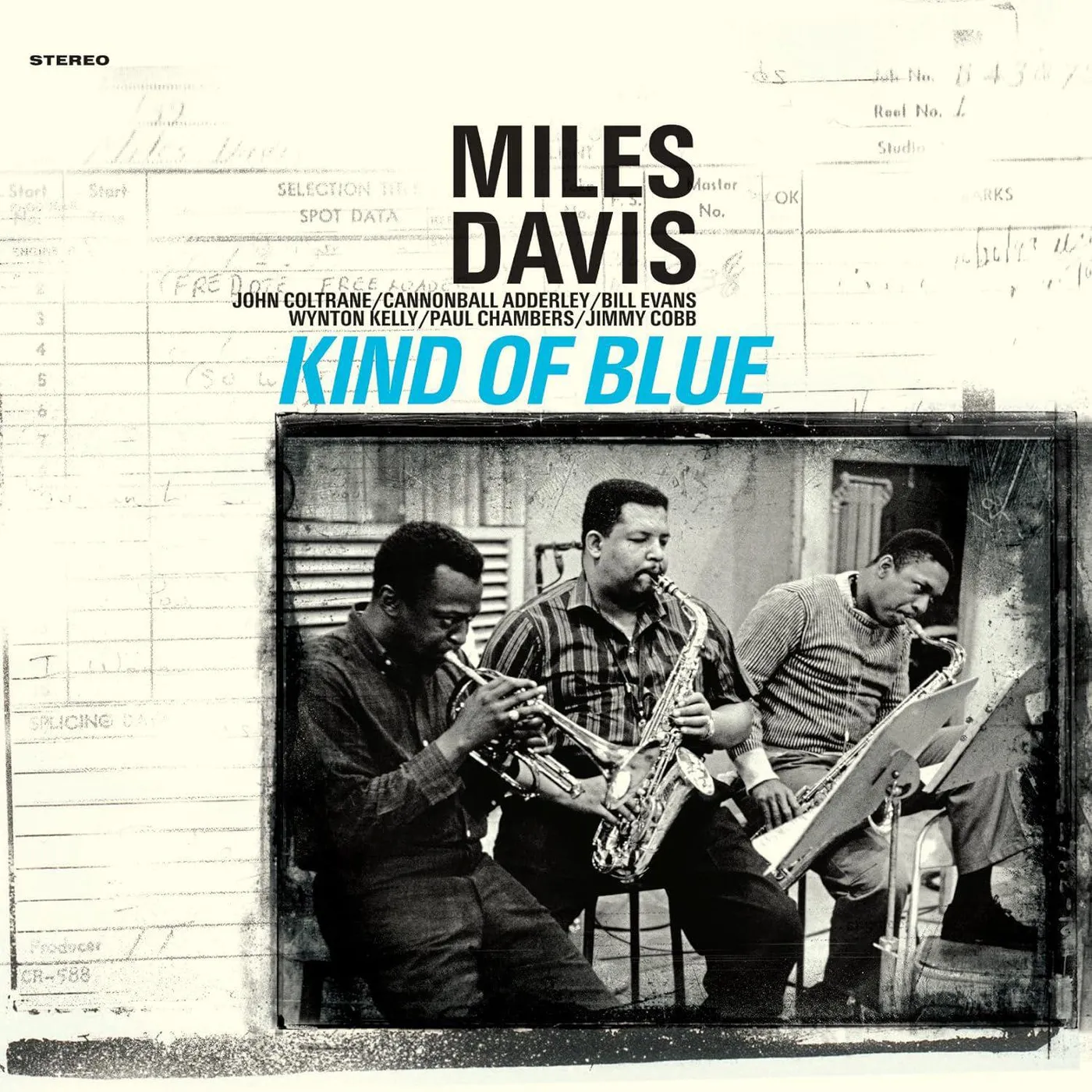 Miles Davis Kind Of Blue  (180G/Limited Edition/Solid Blue/Unique Sticker) Vinyl Record
