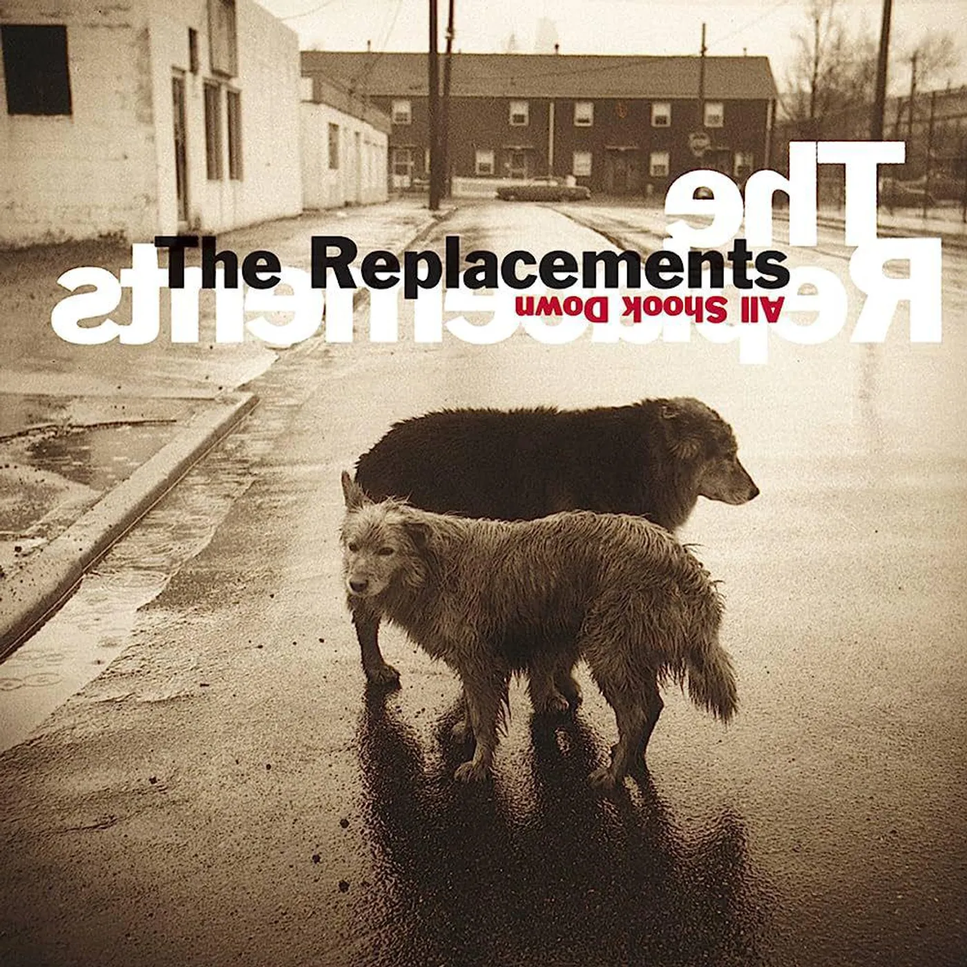 The Replacements ALL SHOOK DOWN Translucent Red Vinyl Record