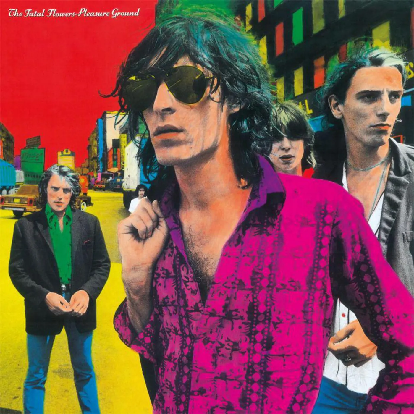 The Fatal Flowers PLEASURE GROUND (LIMITED RED VINYL/180G/NUMBERED/LIMITED) Vinyl Record