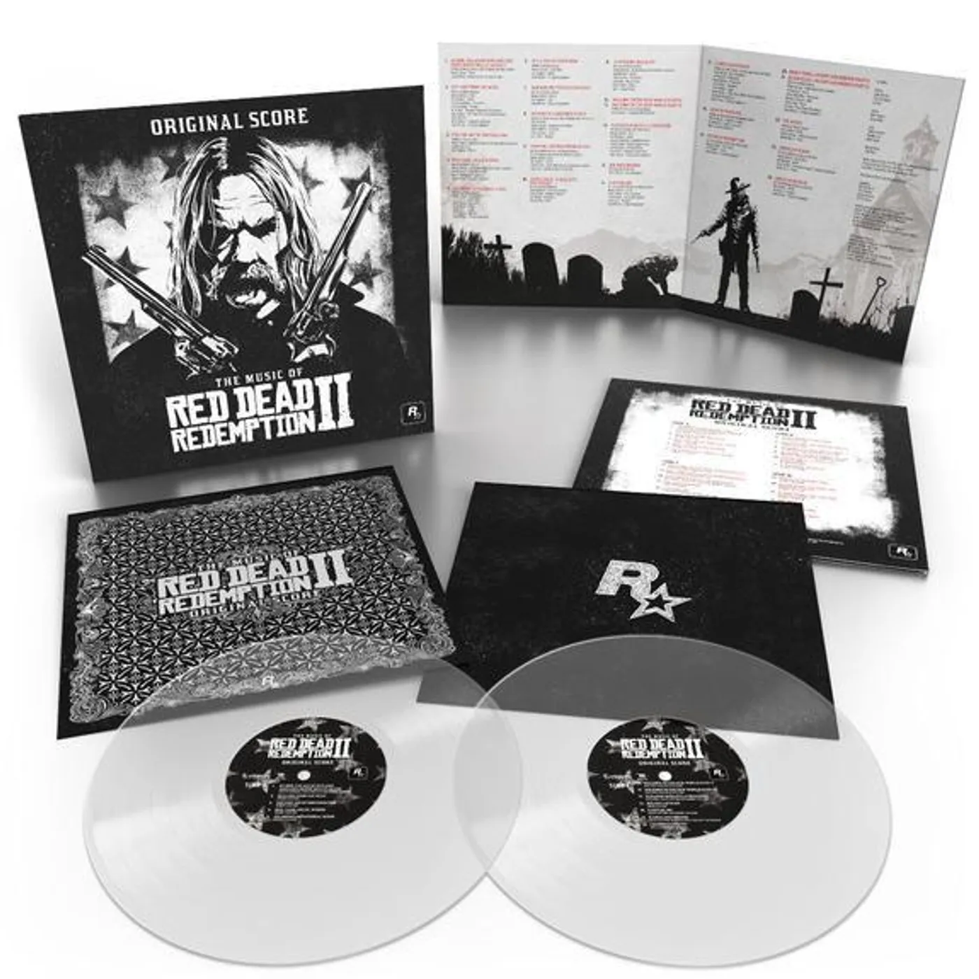 Various Artists  MUSIC OF RED DEAD REDEMPTION 2 (ORIGINAL SCORE) (2LP/TRANSPARENT VINYL/GATEFOLD/PRINTED SLEEVES) Vinyl Record