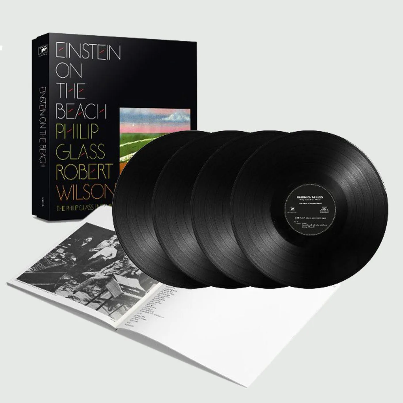 Aggravation EINSTEIN ON THE BEACH (4LP/180G/DELUXE LIFT-OFF BOXSET) Vinyl Record