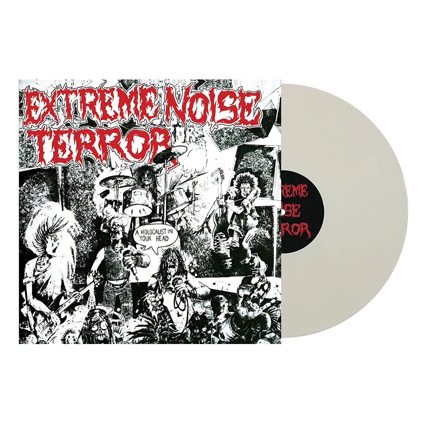 Extreme Noise Terror HOLOCAUST IN YOUR HEARD (WHITE VINYL/140G) Vinyl Record