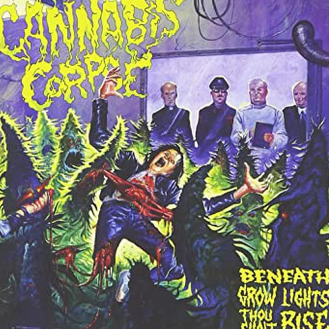 Cannabis Corpse BENEATH GROW LIGHTS THOU SHALT RISE (PICTURE DISC/LIMITED) Vinyl Record