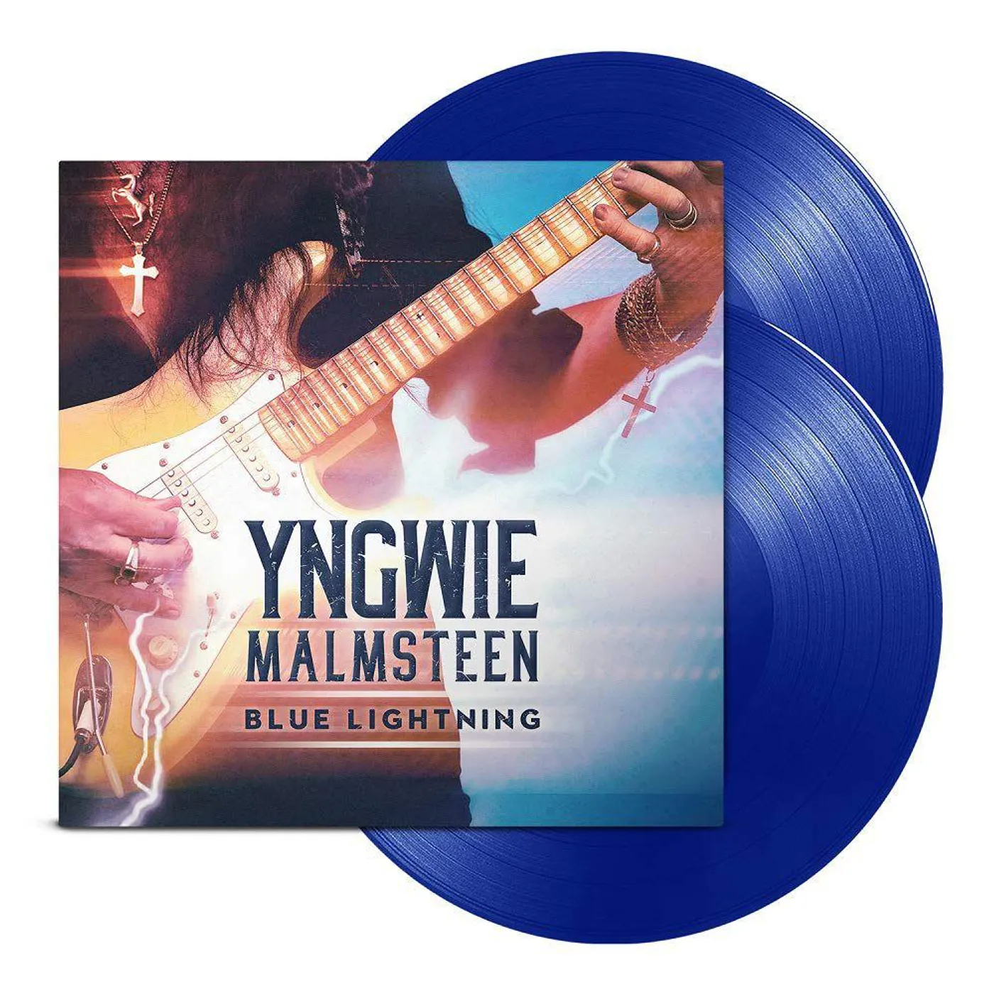 Yngwie Malmsteen BLUE LIGHTNING (BLUE VINYL) Vinyl Record