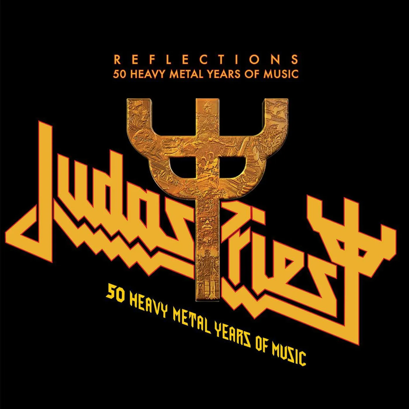 Judas Priest Reflections - 50 Heavy Metal Years of Music (2LP/180g/Red) Vinyl Record