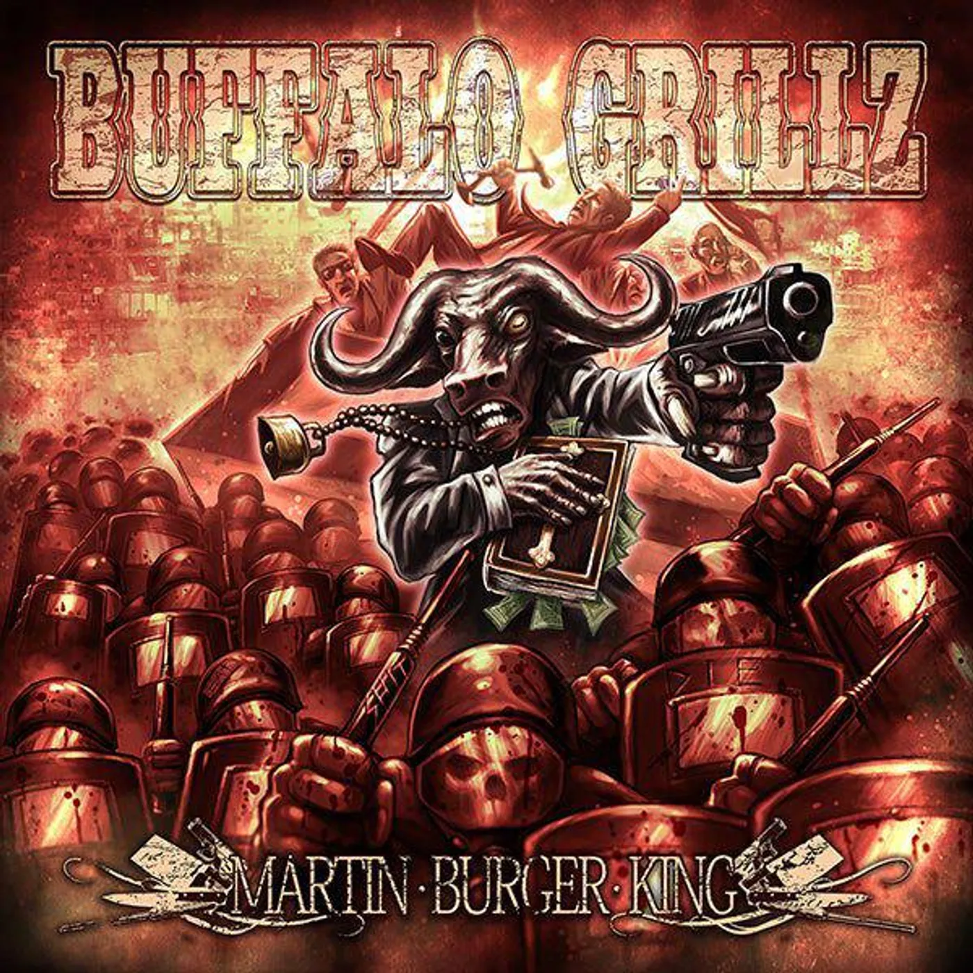 Buffalo Grillz Martin Burger King Vinyl Record