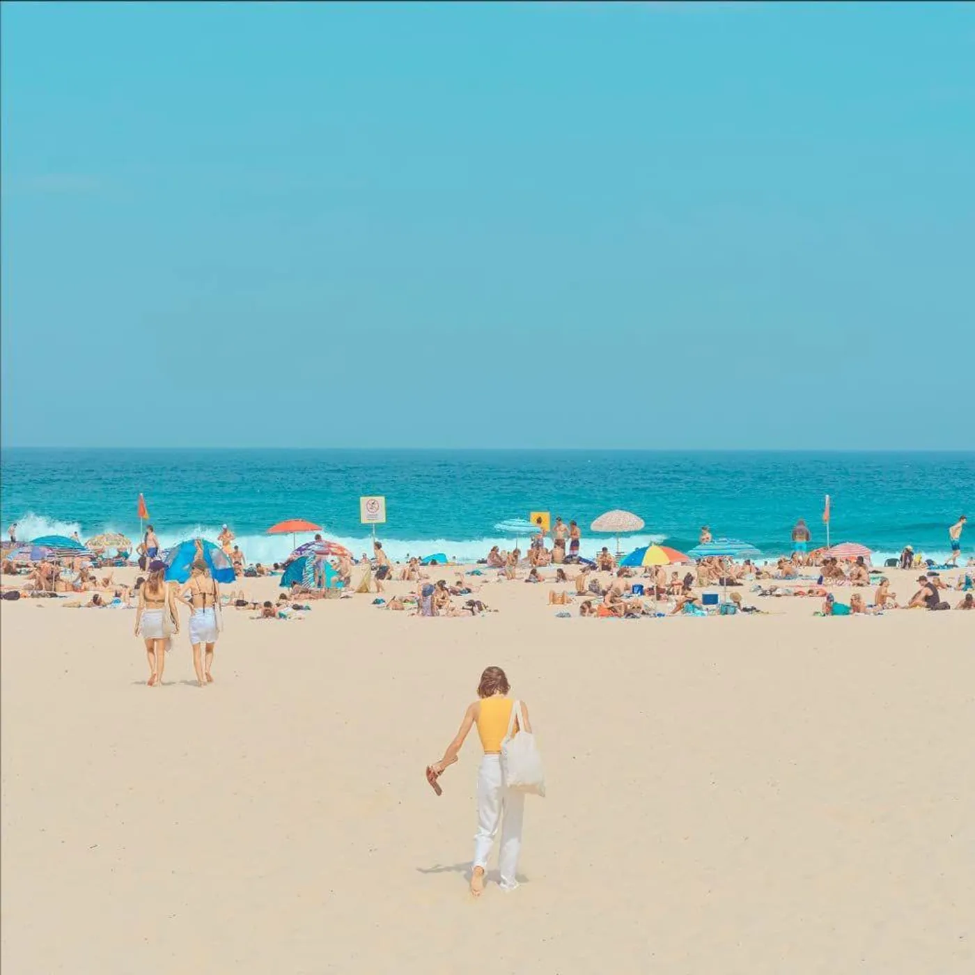 Poolside HIGH SEASON (LIGHT BLUE VINYL) Vinyl Record