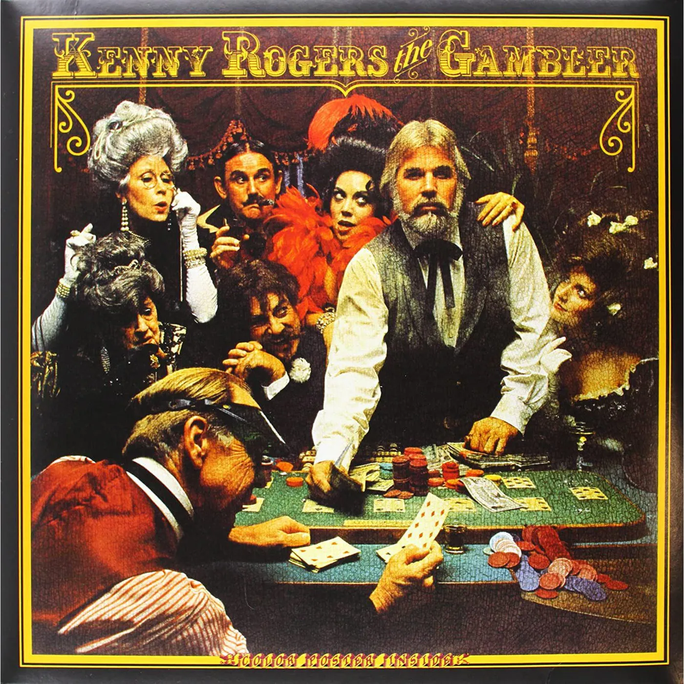Kenny Rogers Gambler Vinyl Record