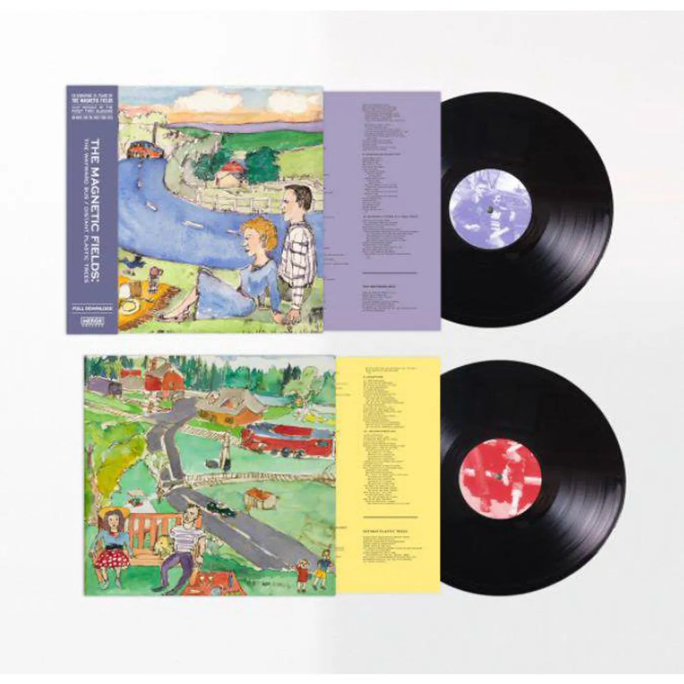 The Magnetic Fields Wayward Bus / Distant Plastic Trees Vinyl Record