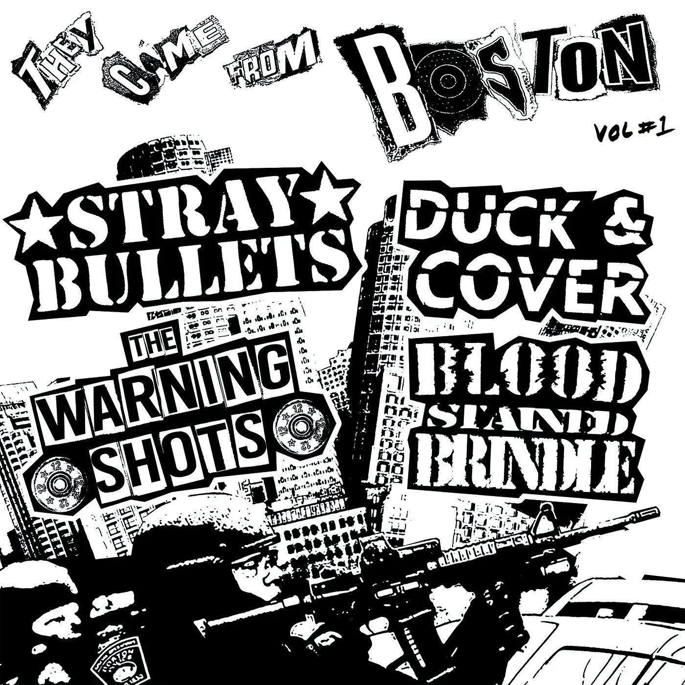 Various Artists   They Came From Boston Vol. 1 (Clear/DL Card) Vinyl Record